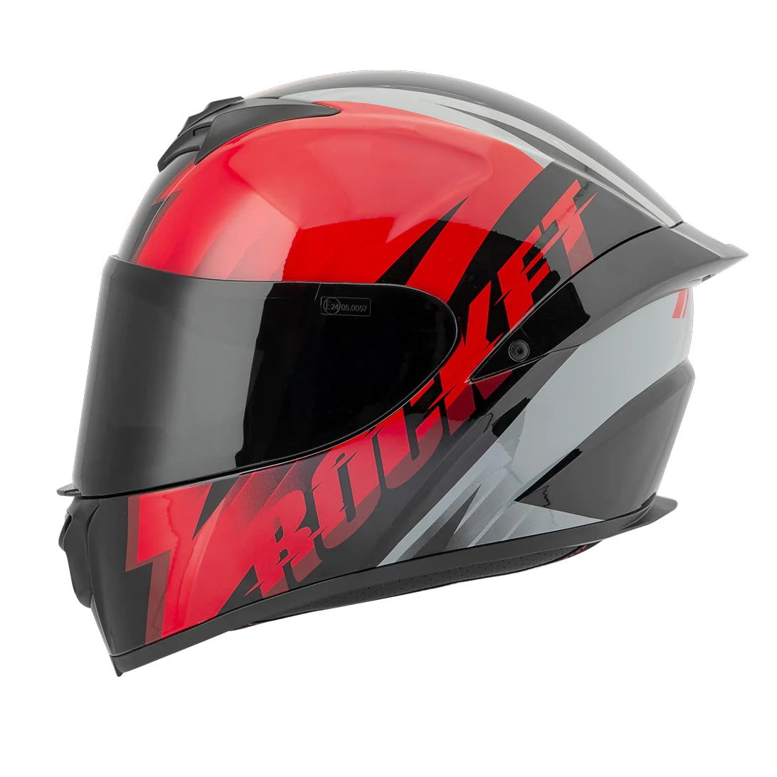 ADULT RKT 100 ATOMIC 3.0 FULL FACE HELMET (Red) |Joe Rocket