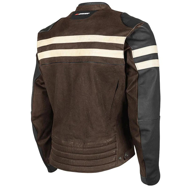 ROCKET 67 LEATHER/TEXTILE JACKET (Brown) | Joe Rocket