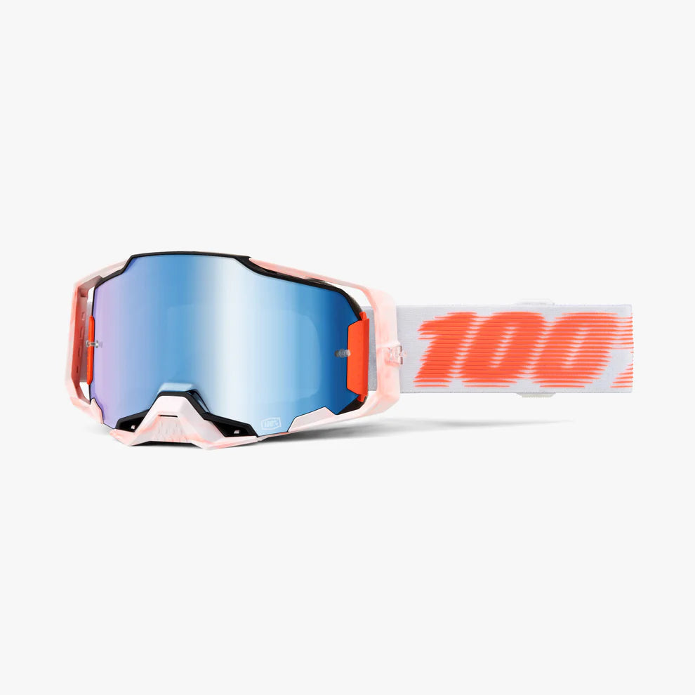 100% ARMEGA Goggle Tubular - Mirror Blue Lens