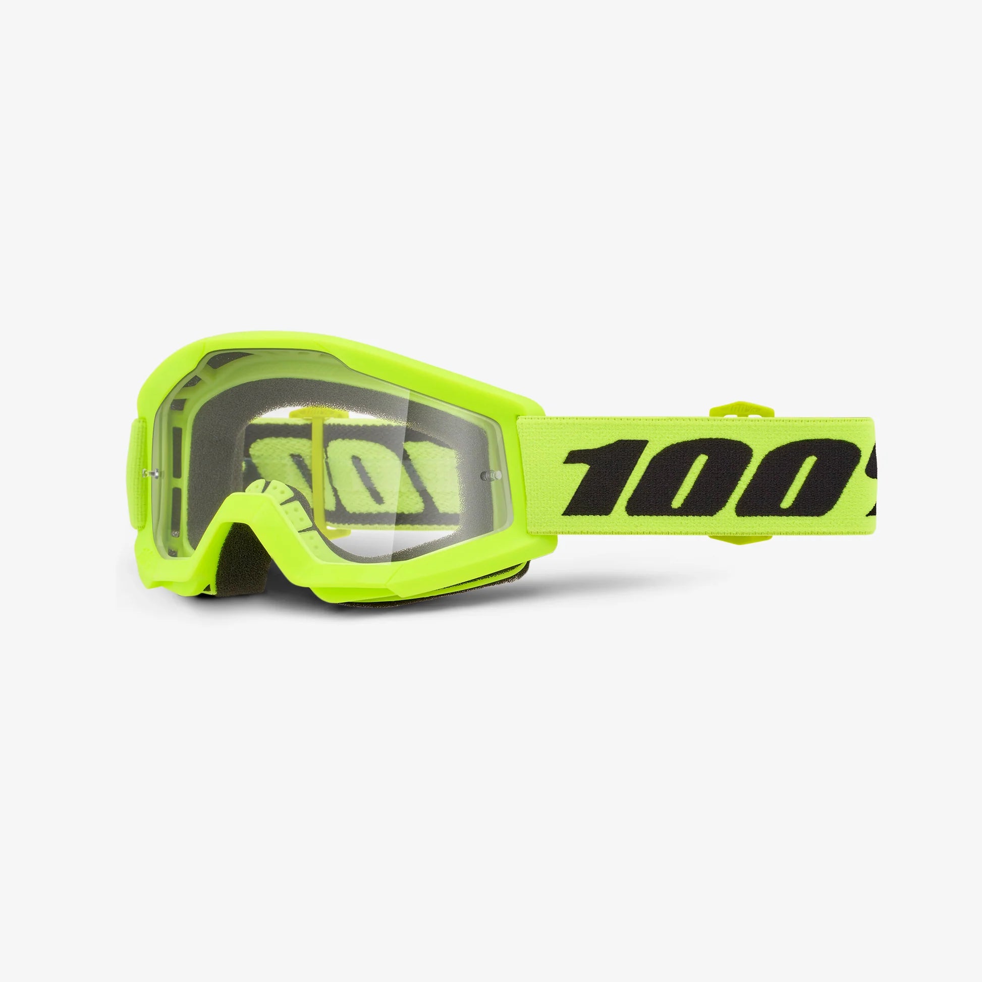 100% STRATA MINI GOGGLE | YELLOW - CLEAR LENS