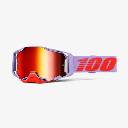 100% ARMEGA GOGGLE | FAUSTO - RED MIRROR LENS