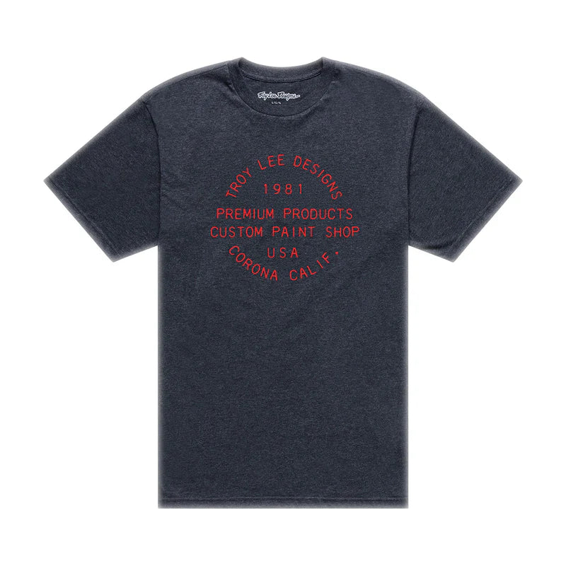 IMPRINT SHORT SLEEVE TEE (Black Heather) | TLD