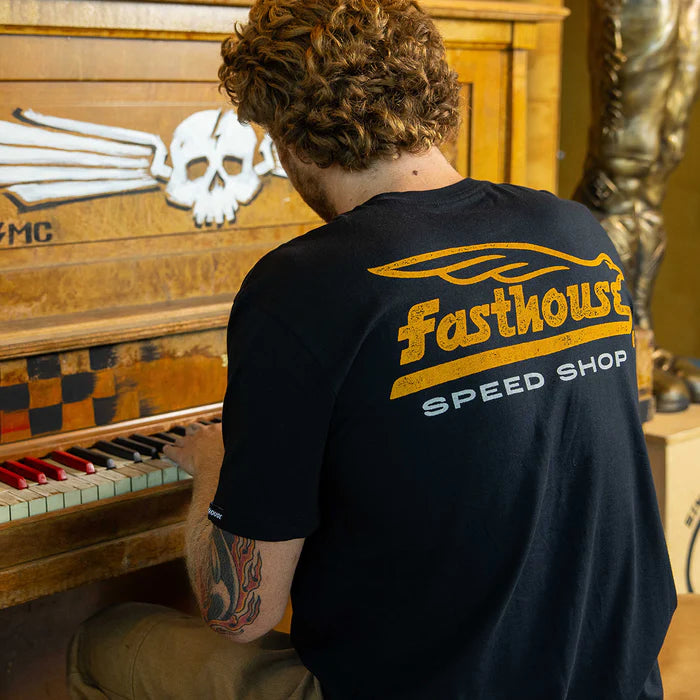 GILMORE SHORT SLEEVE T-SHIRT (Black) | FASTHOUSE