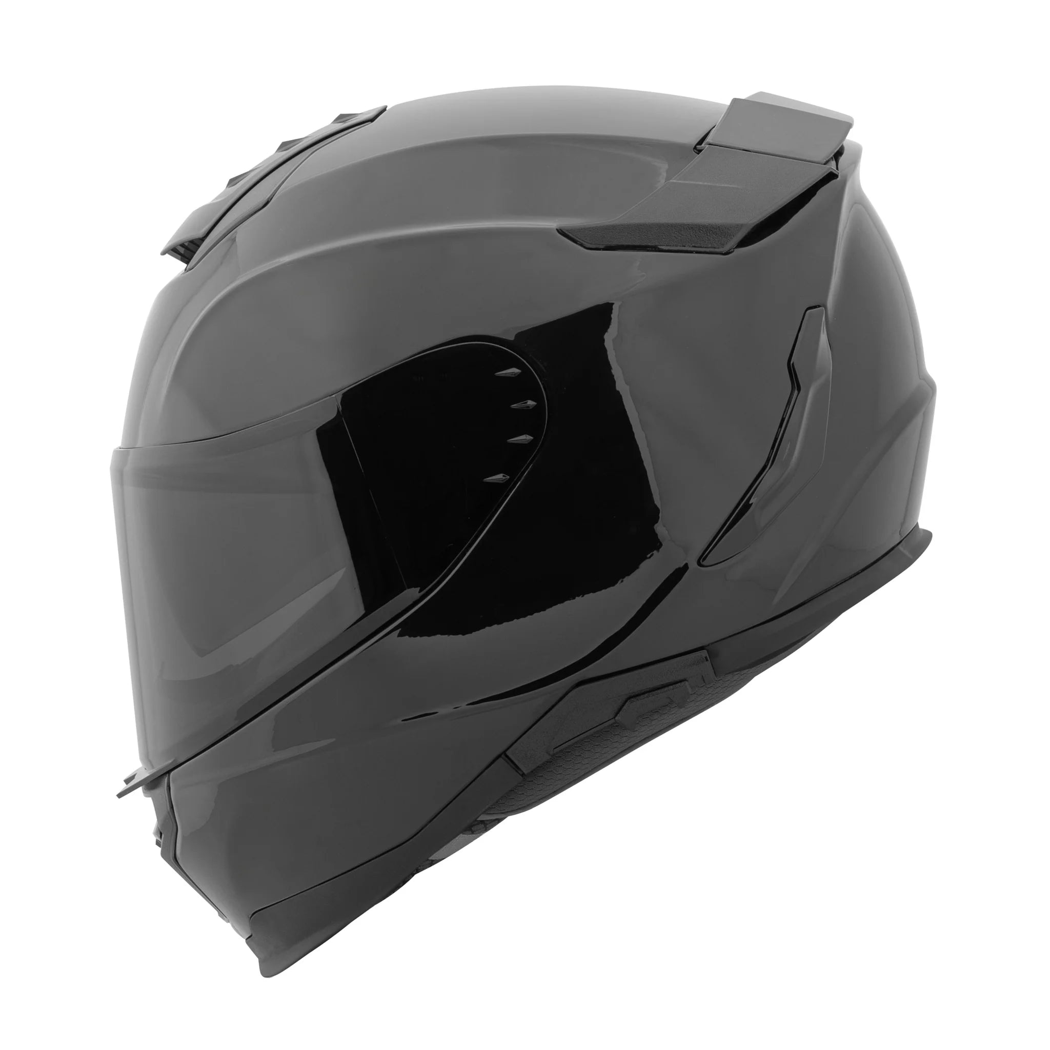 SS1660 SOLID SPEED FULL FACE HELMET (Gloss Black) | SPEED & STRENGTH