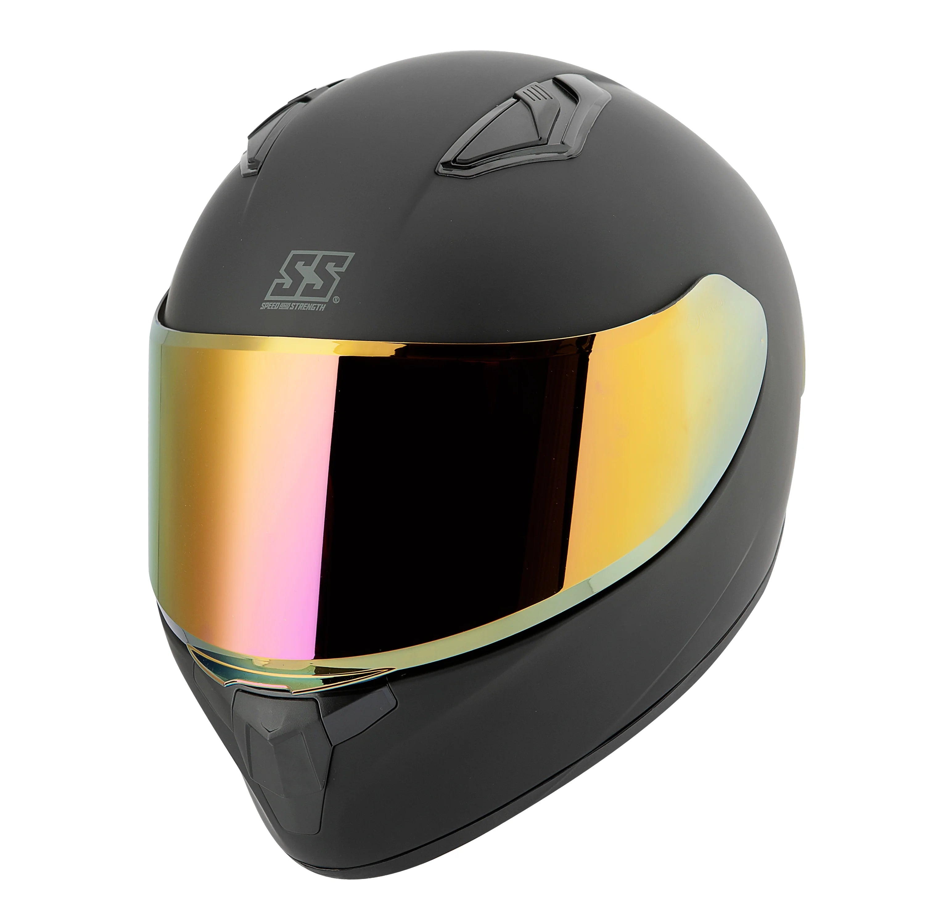 ADULT SS750 LIGHTSPEED FULL FACE HELMET (Matte Black)|Speed and Strength