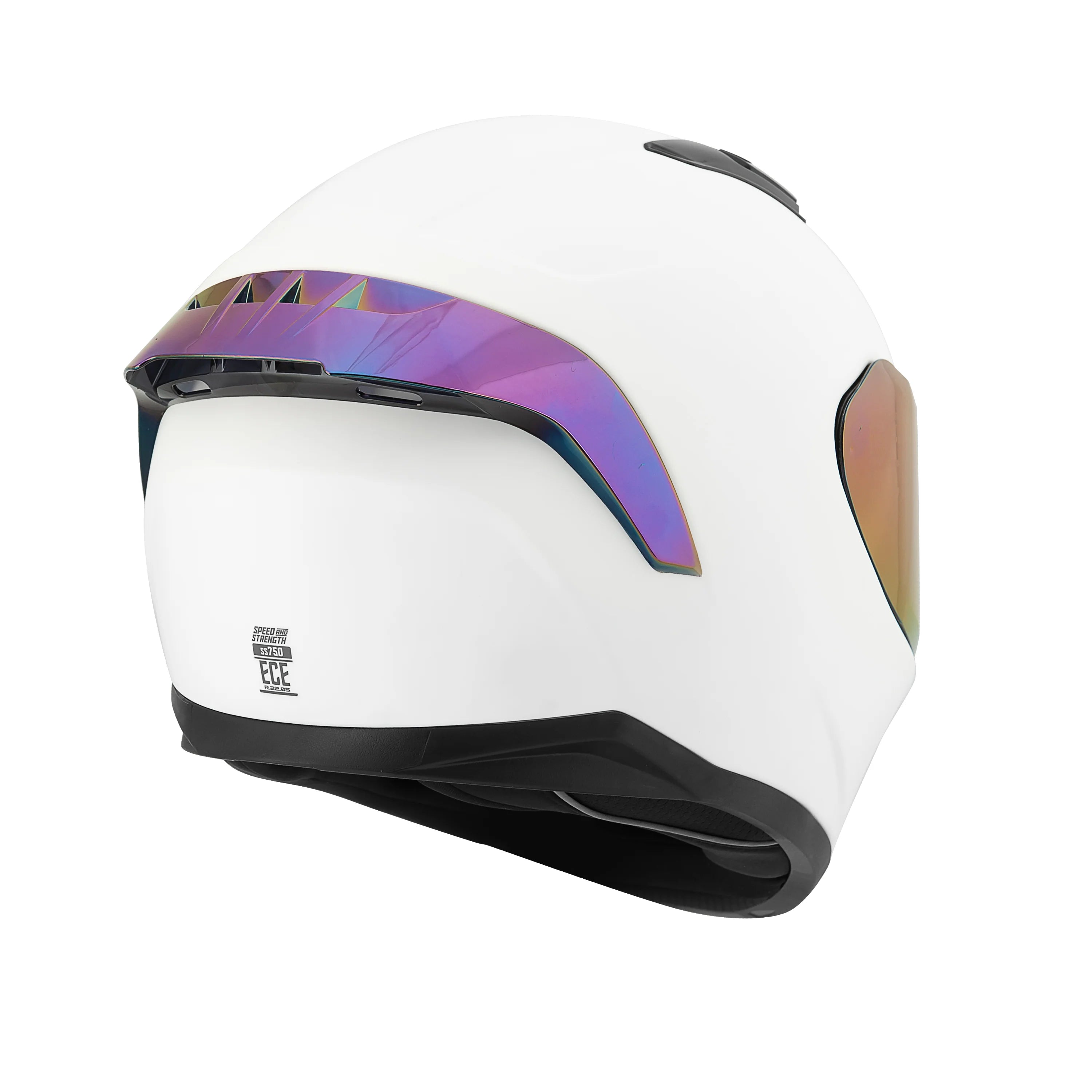 ADULT SS750 LIGHTSPEED FULL FACE HELMET (Matte White) | Speed and Strenght