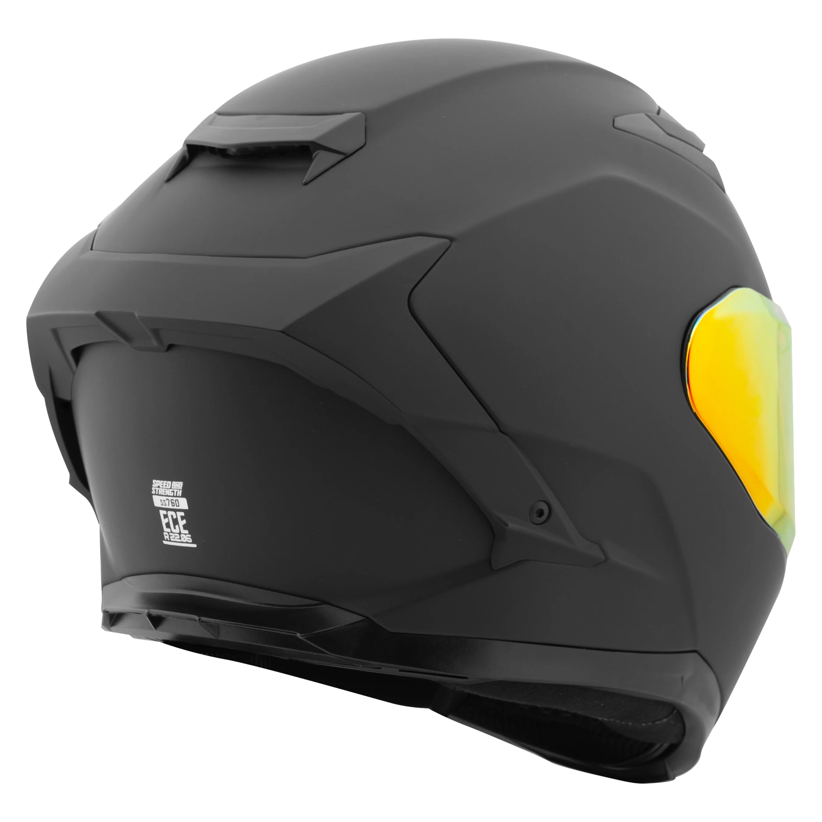 SS760 LIGHTSPEED 2.0 FULL FACE HELMET (Matte Black) | SPEED & STRENGTH