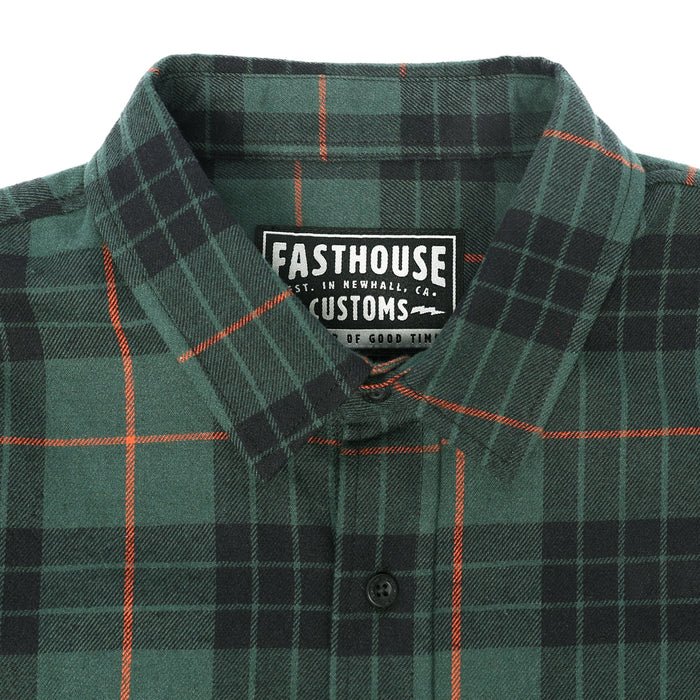 SATURDAY NIGHT SPECIAL FLANNEL (Pine/Black) | FASTHOUSE