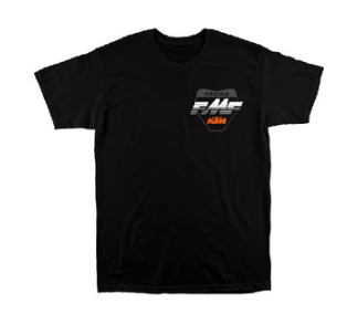 PLATED KTM FMF T-SHIRT (BLACK) | KTM