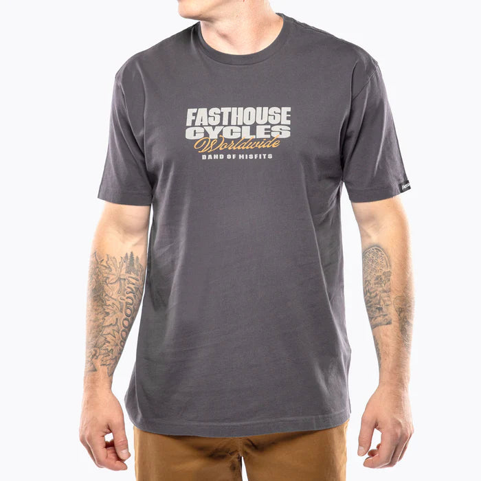 SPANNER SS TEE (Graphite) | FASTHOUSE