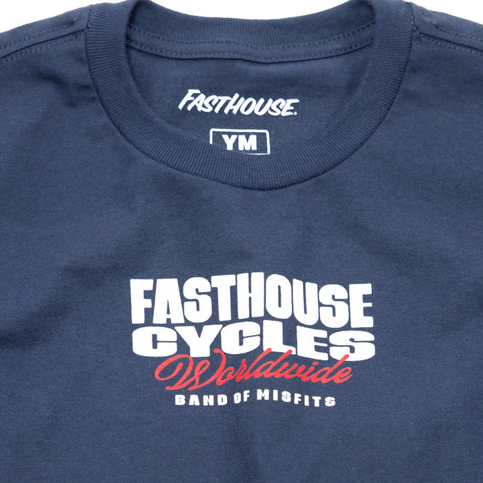 YOUTH SPANNER SS TEE (Midnight) | FASTHOUSE