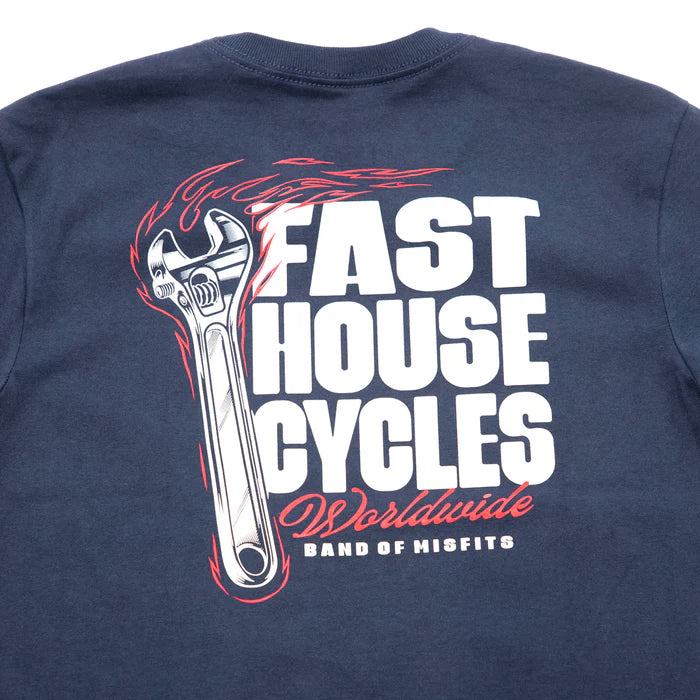 YOUTH SPANNER SS TEE (Midnight) | FASTHOUSE