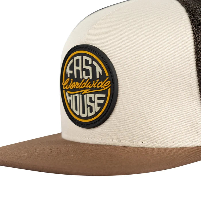 SQUALL HAT (CHALK/BROWN) | FASTHOUSE