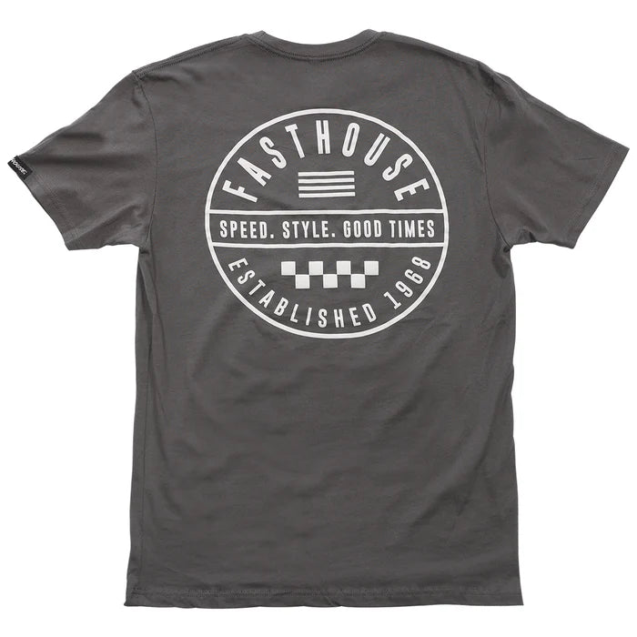 MEN'S STATEMENT SS TEE (Gunmetal) | Fasthouse