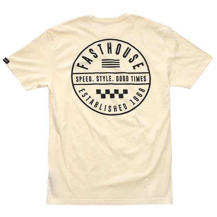 MEN'S STATEMENT SS TEE (Natural) | Fasthouse