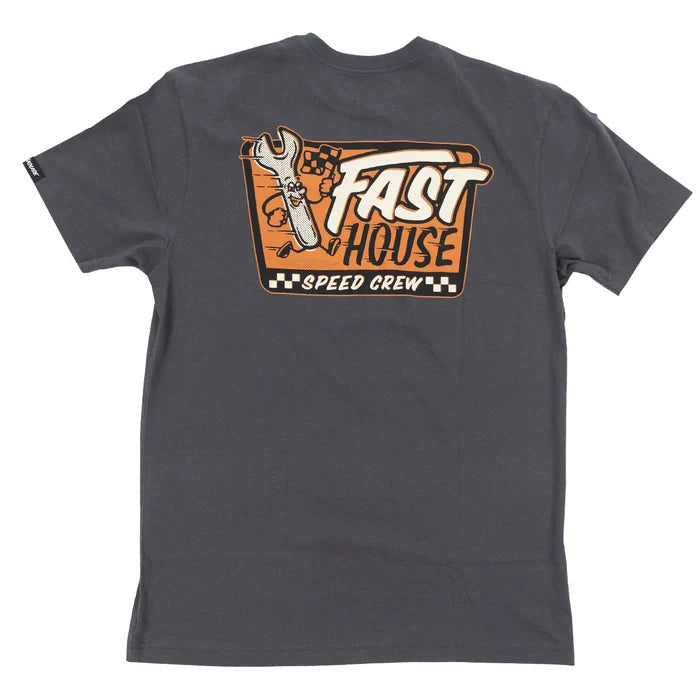 STEADFAST SS TEE (GRAPHITE) | FASTHOUSE