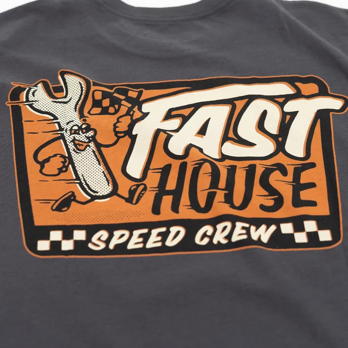 STEADFAST SS TEE (GRAPHITE) | FASTHOUSE