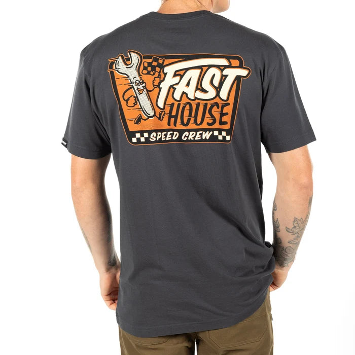 STEADFAST SS TEE (GRAPHITE) | FASTHOUSE