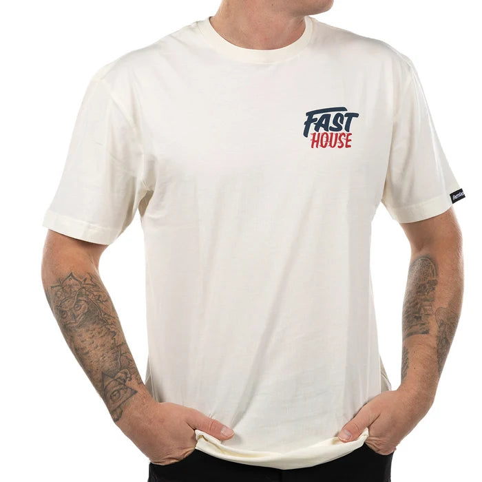 STEADFAST SS TEE (NATURAL) | FASTHOUSE