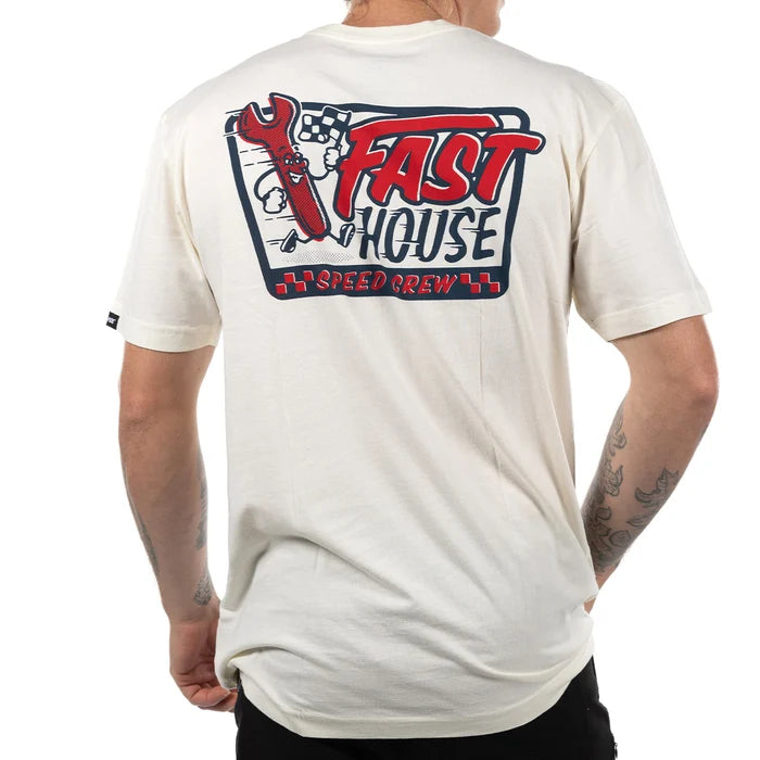 STEADFAST SS TEE (NATURAL) | FASTHOUSE