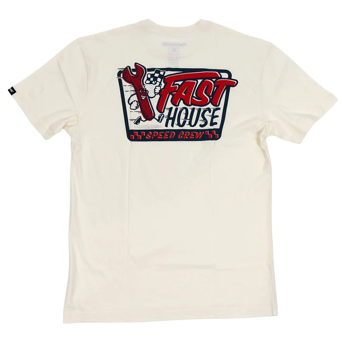STEADFAST SS TEE (NATURAL) | FASTHOUSE