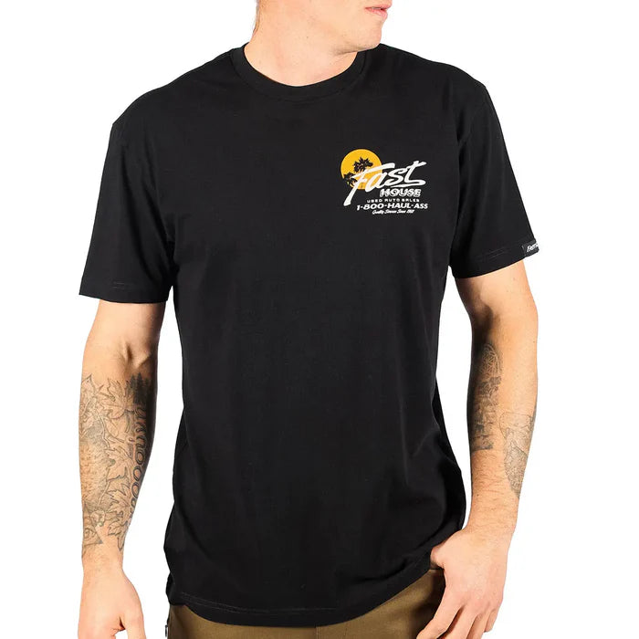 SUNSET SS TEE (Black) | FASTHOUSE