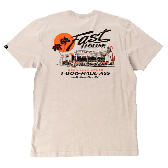 SUNSET SS TEE (Light Gray) | FASTHOUSE
