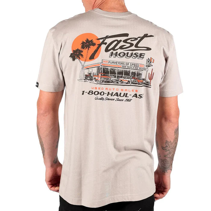 SUNSET SS TEE (Light Gray) | FASTHOUSE