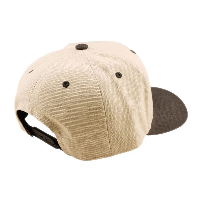 IMPRINT CURVED SNAPBACK HAT (Pumice/Black) | TROY LEE DESIGNS