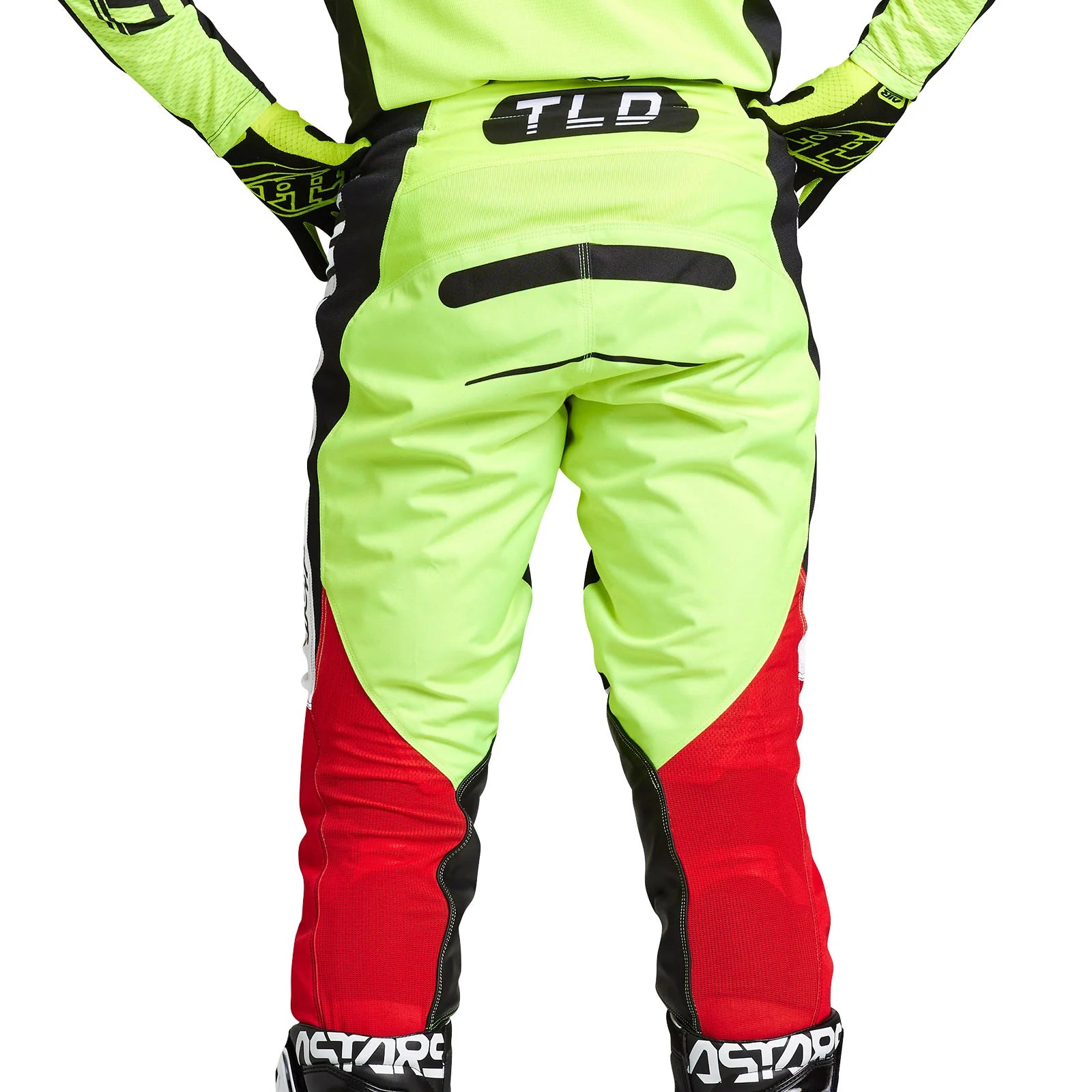 MEN'S GP PRO PANT (Blends White/Glo Red) | Troy Lee Designs