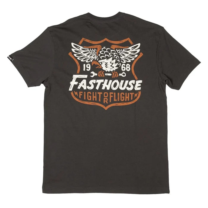 MEN'S TALON SS TEE (GRAPHITE BLACK) | FASTHOUSE