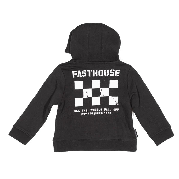 TODDLER TORN HOODIE PULLOVER (BLACK) | FASTHOUSE
