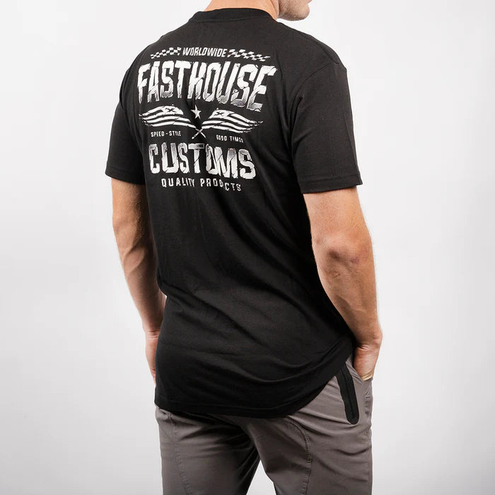 MEN'S TREMOR SS TEE (Black) | FASTHOUSE