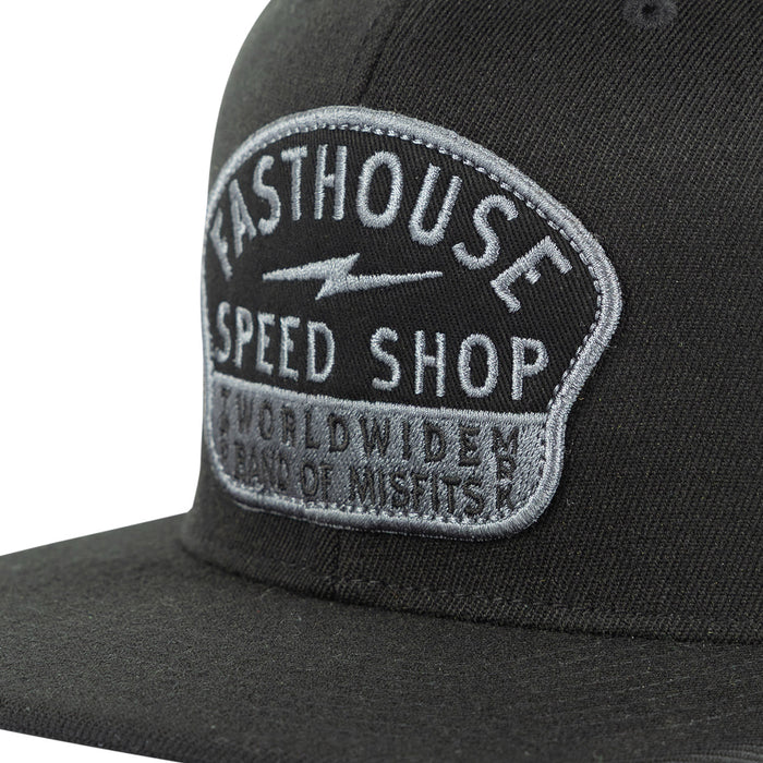 VAULT 110 HAT OVERSIZED (BLACK) | FASTHOUSE