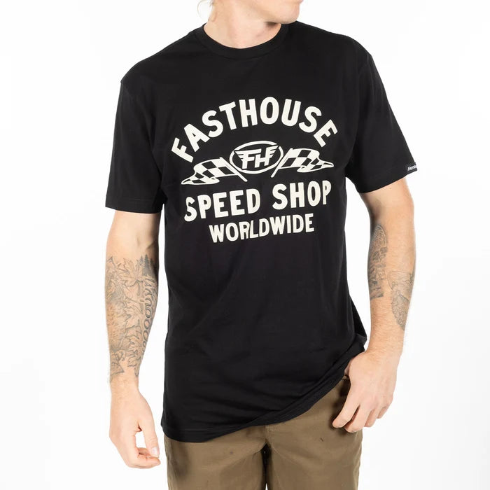 VAULT SS TEE (BLACK) | FASTHOUSE