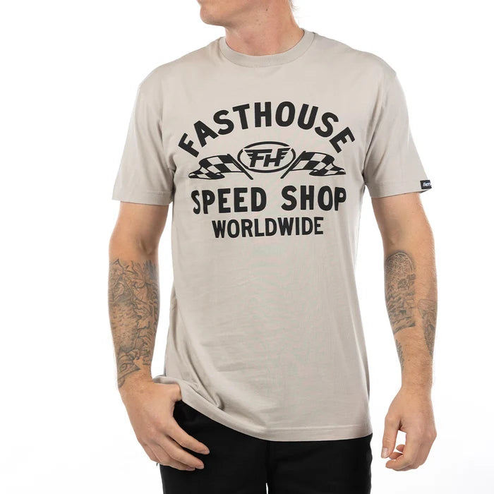 VAULT SS TEE (LIGHT GRAY) | FASTHOUSE