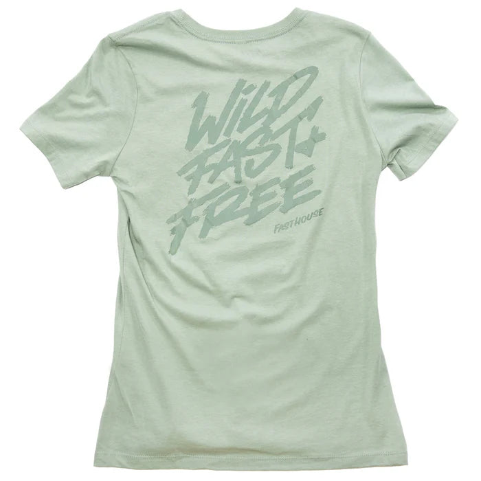WOMEN'S WFF SS TEE (Sage) | FASTHOUSE