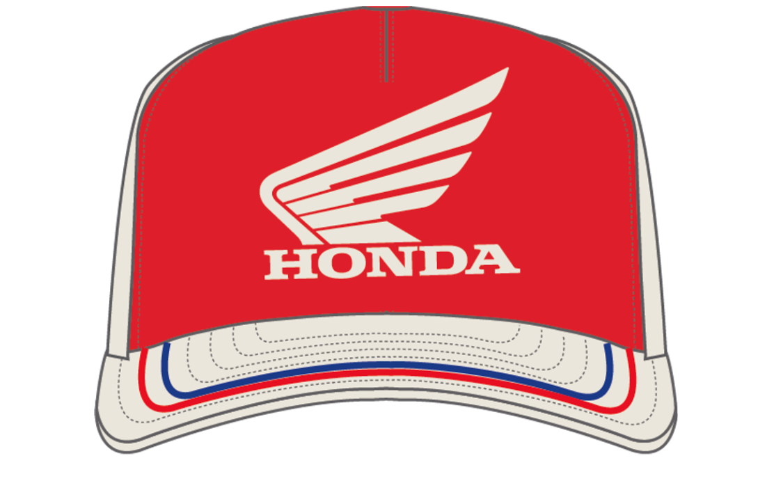 W HONDA SNAPBACK HAT (OFF WHT)