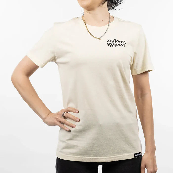 WOMEN'S IDYLL SS TEE (NATURAL) | FASTHOUSE