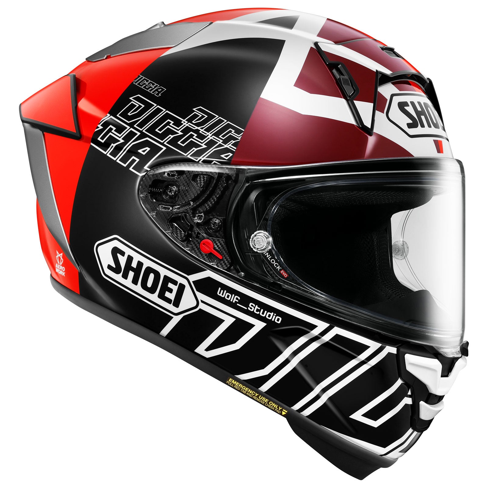 X-FIFTEEN DI GIA2 TC-1 FULL FACE HELMET | SHOEI