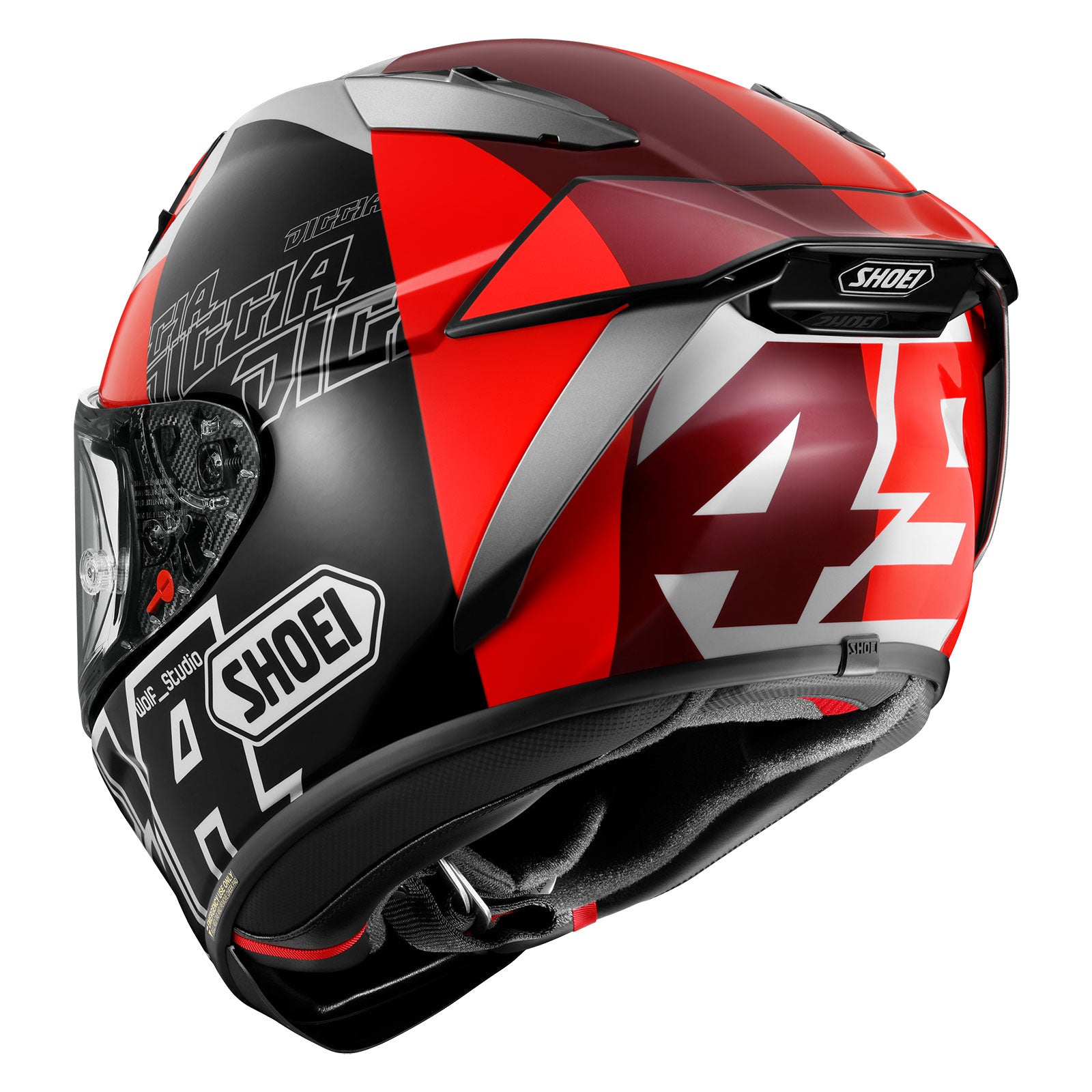 X-FIFTEEN DI GIA2 TC-1 FULL FACE HELMET | SHOEI