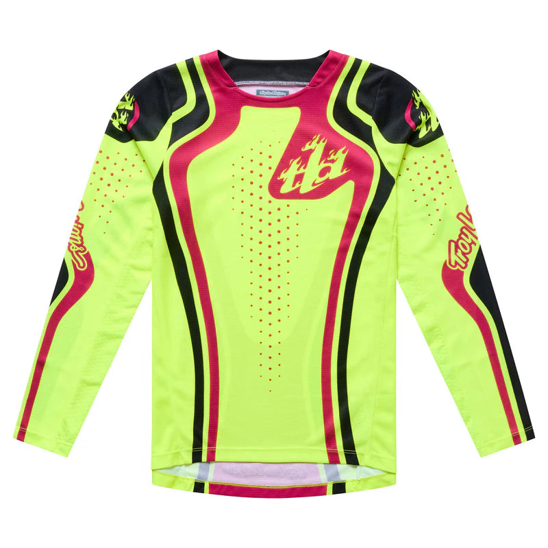 YOUTH GP PRO JERSEY (Roller Flo Yellow/Fuchsia) | TLD
