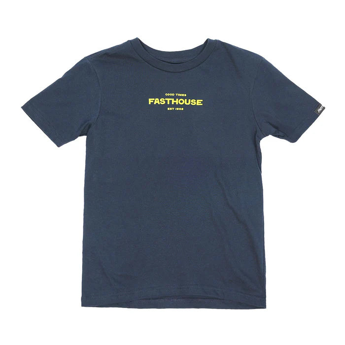 YOUTH ANCHOR SHORT SLEEVE T-SHIRT (Midnight Navy) | FASTHOUSE