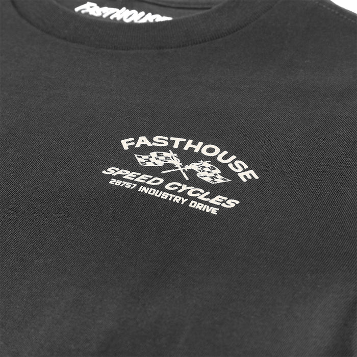 YOUTH CROWN SS TEE (Black) | FASTHOUSE