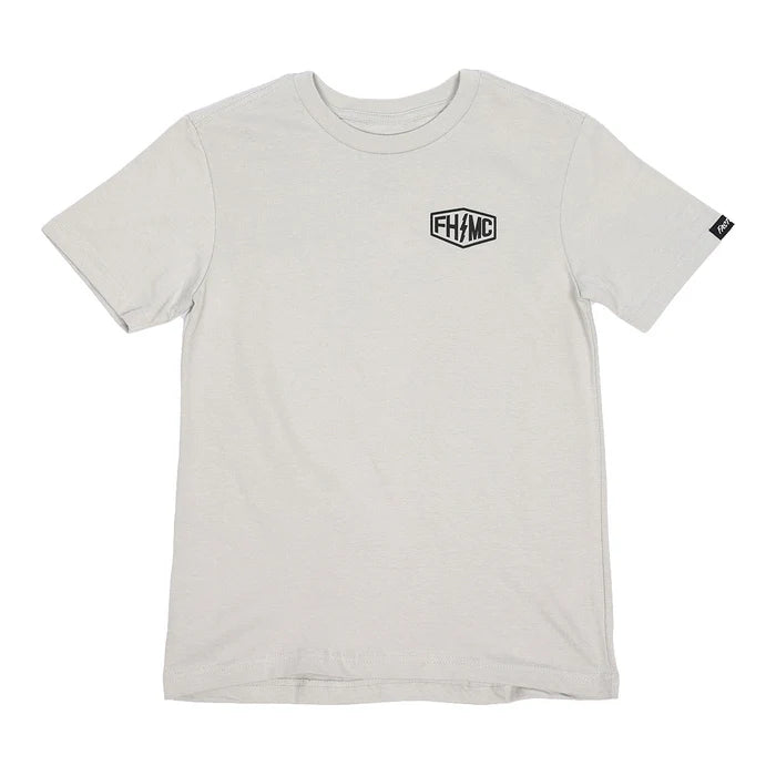 YOUTH GIBSON SHORT SLEEVE T-SHIRT (Light Gray) | FASTHOUSE