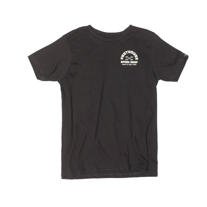 YOUTH SS IRON STEED TEE (Black) | FASTHOUSE