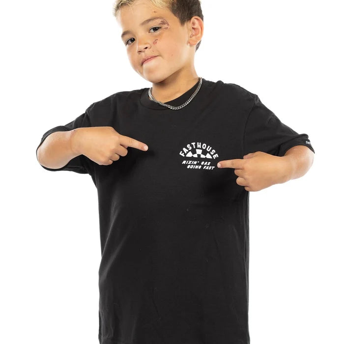 YOUTH OIL BURNER SS TEE (BLACK) | FASTHOUSE