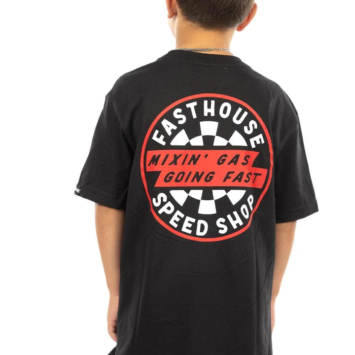 YOUTH OIL BURNER SS TEE (BLACK) | FASTHOUSE