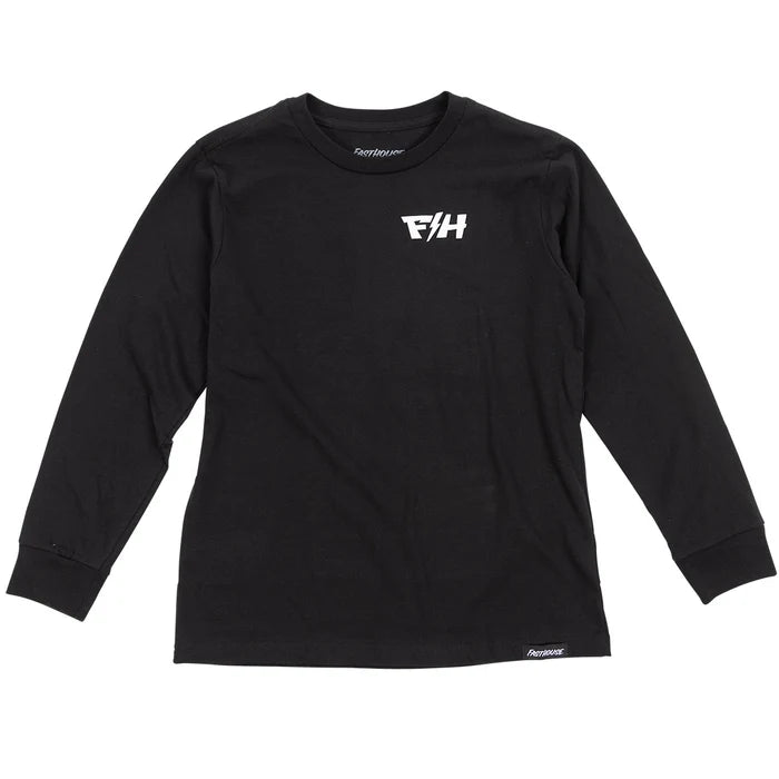 YOUTH PILLAR LS TEE (BLACK) | FASTHOUSE