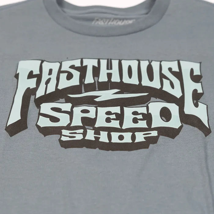 YOUTH RECORD SS TEE (INDIGO) | FASTHOUSE